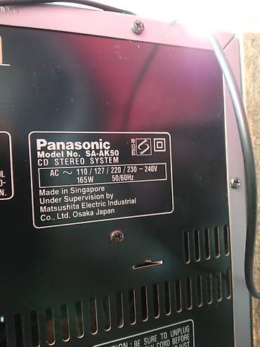 Musiqi mərkəzləri: Panasonic SA-AK50 Panasonic SA-AK50 в очень хорошем состоянии,можно — 7
