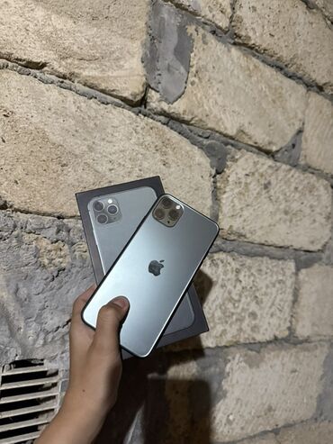 apple 14 pro max ikinci el: IPhone 11 Pro Max, 64 GB, Matte Midnight Green