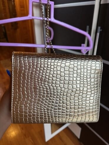 Çantalar: Zəncirli çiyin çantaları seti - Model 1: Qırmızı rəngdə mini çiyin — 9