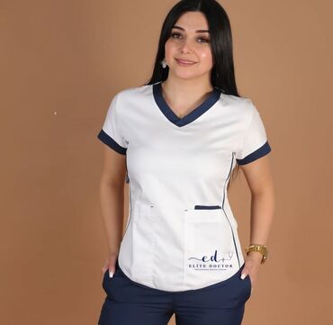 İnqalyatorlar, nebulizerlər: Çox səliqəli görünümə malik TİBBİ DƏST FORMA satılır🥼. Həm üst