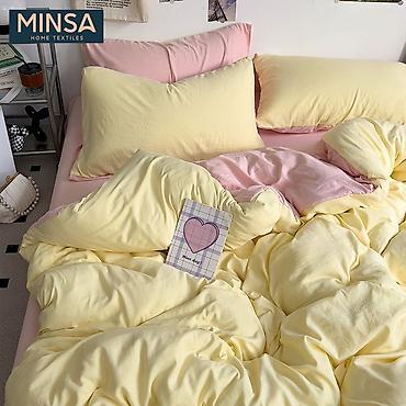 Комплекты постельного белья: Постельное бельё MINSA Home Textiles Стиль • Комфорт • Качество — 2