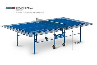 olympic: Стол теннисный Olympic Optima Синий с сеткой Описание Olympic — 2