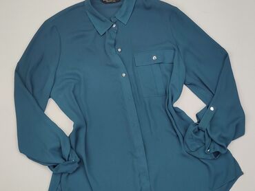 niebieska bluzki hiszpanki: Shirt, Dorothy Perkins, M (EU 38), condition - Good