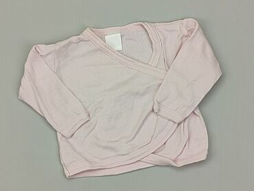 rozowa koszulka: Bluzka, 0-3 m, stan - Dobry