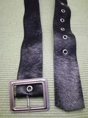 crna zimska jakna хl: Kaiš, crni, dužina 104 cm, širina 4,5 cm