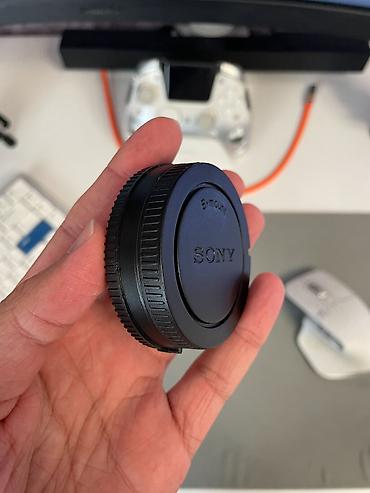 kamera video: Sony kameraları üçün qapaq Sony E-mount kameralar üçün qapaq. Lens — 3