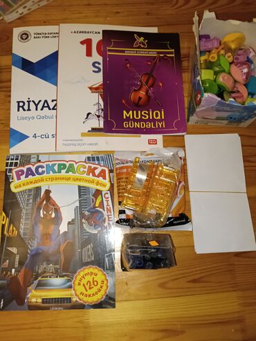 Masaüstü dəstlər: Məktəb ləvazimatları və dəftərxana dəsti Komplektin tərkibi: - Dərs — 2