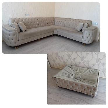 Digər mebel: RumiKünd divan və pufik satılır 1000₼. Yeni kimidi. Ölçü 3×2.55. Ünvan — 1