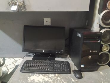 adsl tp link modem: HP masaüstü kompüter seti Komplekt: - HP Pro sistem bloku (ön paneldə