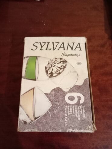 yuxuda qiriq stekan gormek: Стаканы, цвет - Белый, Стекло, Набор из 6 шт., Турция