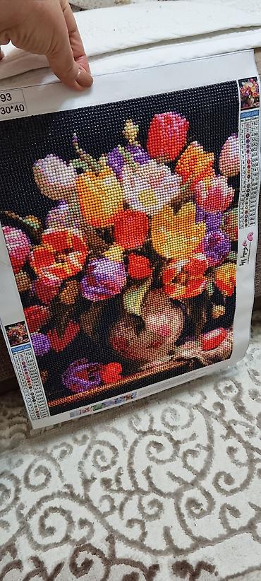 Настольные игры: Продаю готовую новую алмазную мозаику ручная работа цена окончательная — 23