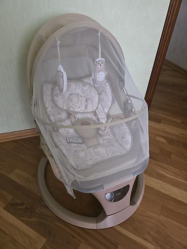 manej beşik: Uşaq üçün elektrikli beşik-swing Elektron Nenni sadece 1 ay istifade — 2