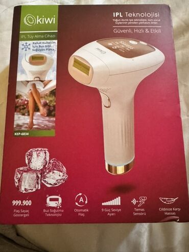 Мужская обувь: Kiwi KEP-6834 IPL Tük Alma Cihazı - IPL texnologiyası: impulsiv
