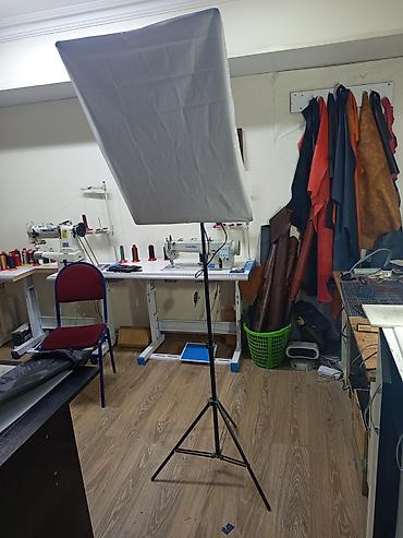 Foto və videokameralar: Studiyə uyğun softbox işıqlandırma komplekti - Ölçü: təxmini 60x90 sm — 2
