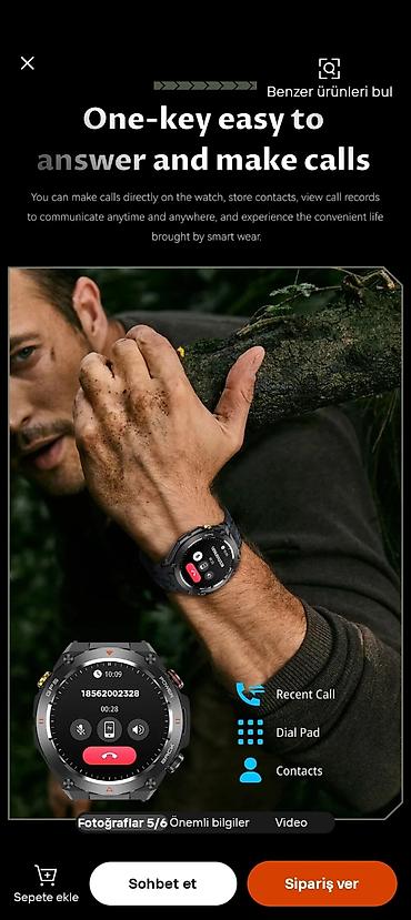 Smart saatlar: GPS-li idman ağıllı saatı - GPS/BDS/GLONASS/GALILEO dəqiq peyk — 4