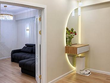поменяюсь: 2 комнаты, 76 м², Асанбай мкр Элитка, 13 этаж, Дизайнерский ремонт — 2