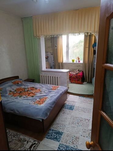 дома в оше: 2 бөлмө, 49 кв. м, 105-серия, 3 кабат, Косметикалык ремонт