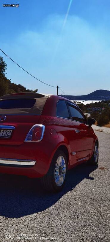 Fiat: Fiat 500: 1.2 l. | 2010 έ. 125448 km. Καμπριολέ — 3