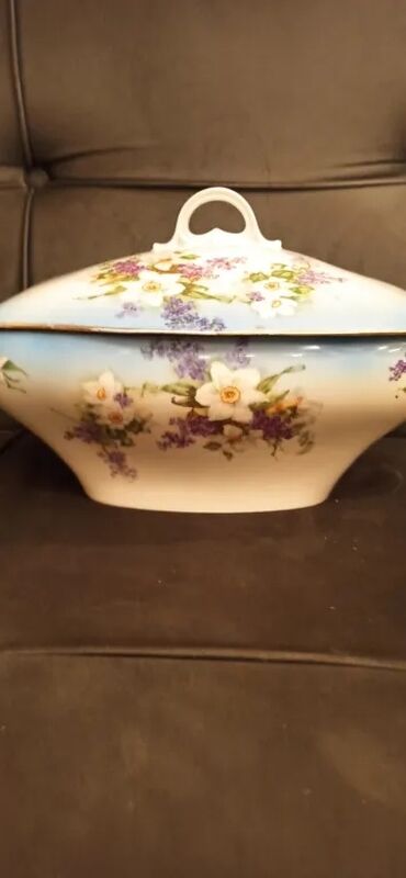 Əntiq qablar: Qədimi mətbəx və dekor kolleksiyası - 3 ədəd şəbəkəli mis/latun qab — 12