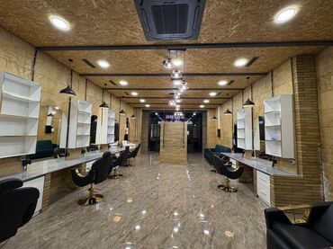 Digər salon, tibbi mebel: Gözəllik salonu üçün tam təchiz olunmuş geniş sahə - Interyer: Kərpic — 11