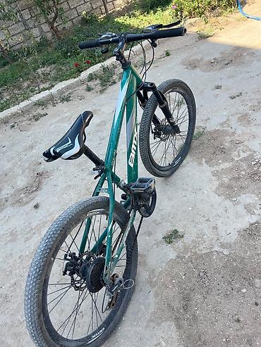 İdman velosipedləri: MTB tipli velosiped – BTMX GTR-103 - Rəng: tünd yaşıl, ağ/boz — 2
