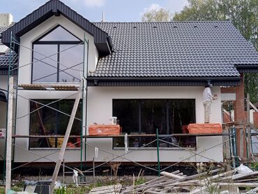 Tikinti işləri: Evlərin Fasadlarin keyfiyyətli və uzun müddətli qarantiysi ilə təmiri — 9