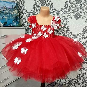 Платья: Детское платье, цвет - Белый, Новый — 19