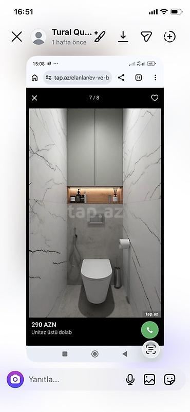 hamam dekoru: Yeni Vanna, Keramika, 170x70 sm, Pulsuz çatdırılma — 3