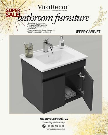 hamam dekoru: Hamam mebeləri Moydadırlar dolablar led işığlı güzgülər duş kabinələr — 8
