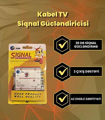 android tv: JMA Kabel TV (CATV) Siqnal Gücləndiriciləri – ev və obyektlərdə — 3