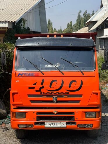 Аренда самосвала: Самосвал КАМАЗ 6x4 (оранжевый, серия «400») - Тип: тяжелый самосвал — 5