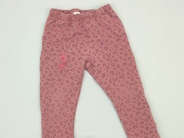 różowa letnia sukienka: Leggings for kids, Name it, 2-3 years, 98, condition - Good