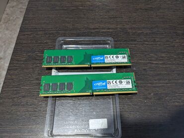 8gb ddr4: Оперативдик эс-тутум, Колдонулган, Crucial, 16 ГБ, DDR4, ПК үчүн