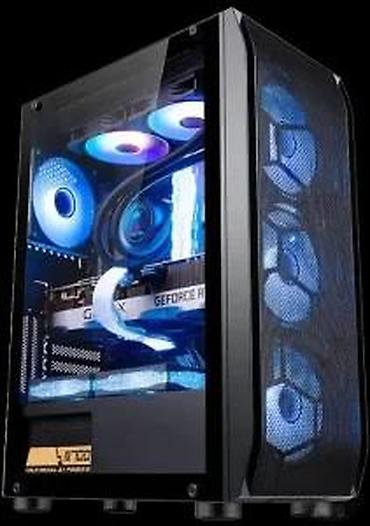 Ostali kompjuterski delovi: PC kućište – mid‑tower sa mesh prednjim panelom i kaljenim staklom - — 8