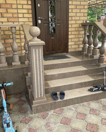 Фасадные гранитные плитки: Куртинский гранит в наличии оптом и в розницу г.Бишкек есть темный и — 5