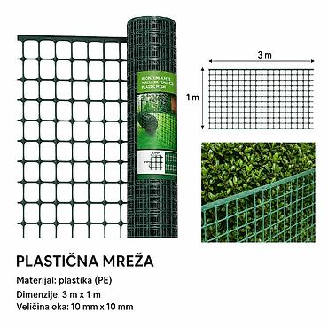 KMT Kvadratna mreža 2902564 Opis: Kvadratna plastična mreža namenjena na lalafo.rs KMT Kvadratna mreža 2902564 Opis: Kvadratna plastična mreža namenjena