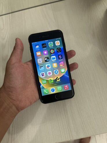 tecno 8c: IPhone 8 Plus, Б/у, 64 ГБ, Черный, Защитное стекло, Чехол, 100 %