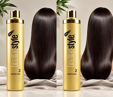 vitamin e 400: Saç maskası Keratin Həcmsiz saçlar üçün — 2