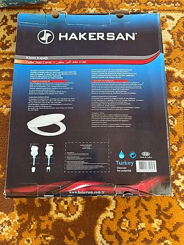 unitaz qapaqlari: Hakersan “Akdeniz” Klozet Qapağı - Mənşə: Turkey (Made in Turkey) — 1