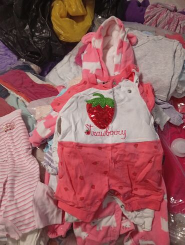 Paketi dečije odeće: Paket: Bodiji, Za devojčice, uzrast: 6-9 meseci — 5