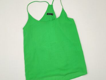 zielone bluzki na ramiączkach: Bluzka Damska, Reserved, XS, stan - Dobry