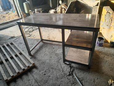 Мебель на заказ: ЛОФТ стилиндеки стол стул.диван, кроват, качели жана башка мебелдерине — 23