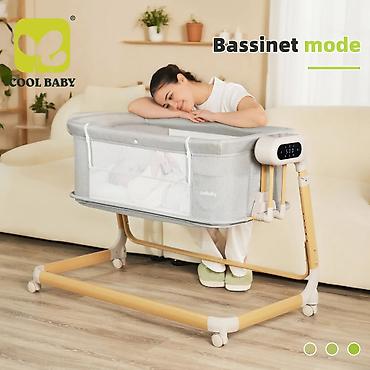 Uşaq dünyası: 🍼✨ **CB112 COOL BABY – 5-in-1 AVTOMATİK TƏRPƏDİCİ BEŞİK** ✨🍼 — 6