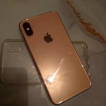 telefon üçün ekran şəkilləri: IPhone Xs, 512 GB, Matte Gold, Simsiz şarj, Face ID