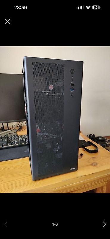 Компьютер, ядер - 6, ОЗУ 16 ГБ, Игровой, Б/у, AMD Ryzen 5, NVIDIA GeForce RTX 3060, NVMe