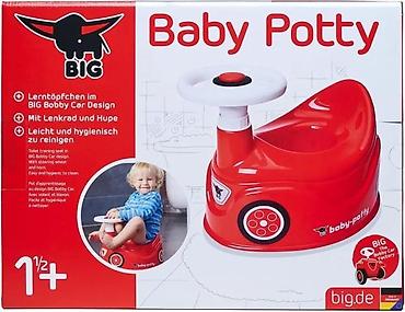 Ostali dečiji nameštaj: BIG Baby Potty – noša u obliku autića, crvena - Zabavan dizajn sa — 10