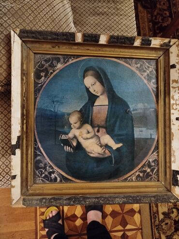 Əntiq mebel: Güzgü, 100 il, Vəziyyəti: Yaxşı — 8