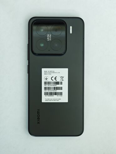 купить кулер для телефона: Xiaomi, 15, Жаңы, 512 ГБ, түсү - Кара, 1 SIM, eSIM