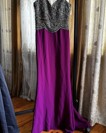 Ziyafət donları: Zərif ziyafət donları kolleksiyası - Kobalt-mavi uzun don: dərin — 5