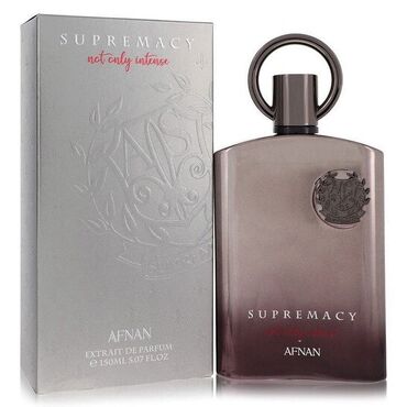 qarin piylerini eritmek üçün idman: Afnan Supremacy Not Only Intense – Extrait de Parfum, 150 ml (5.07 fl